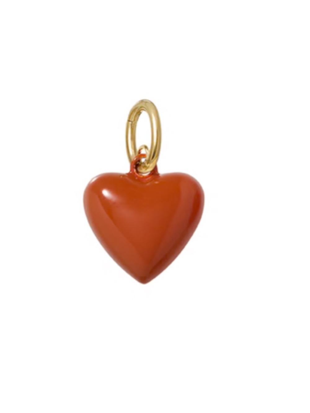 NWOT Roxanne Assoulin The Mini Puffy Heart Charm